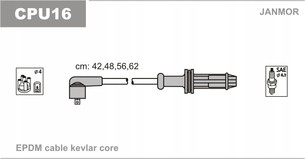 фото №2, Дроти кабелі запалювання peugeot partner 1.1 hdz