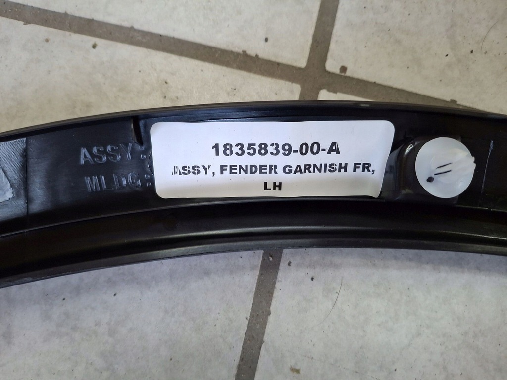 фото №7, Накладка na крила лівий передній tesla x 2020r-