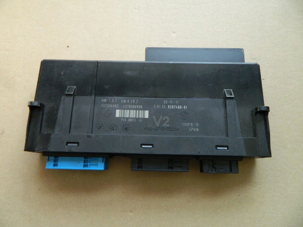 фото №1, Модуль бортовой компьютер блок управления комфорта bmw 6 f13 9267466