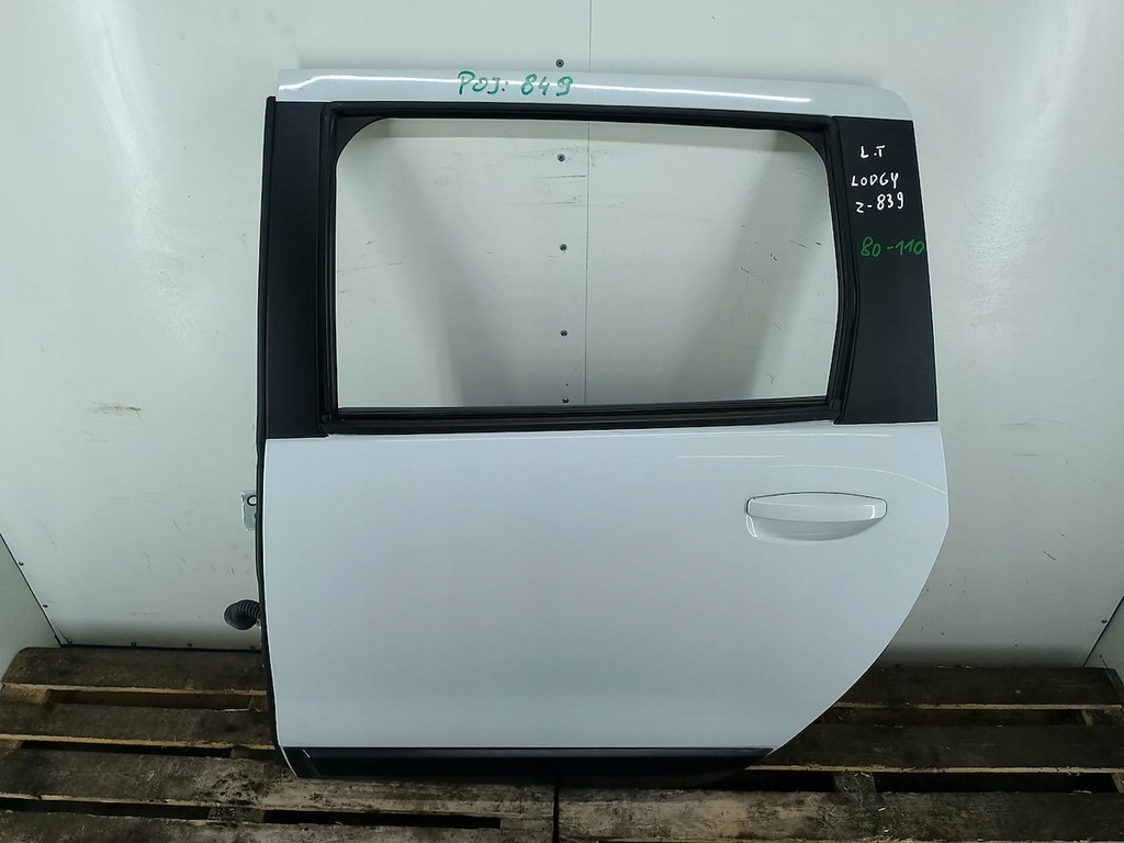 фото №7, Дверь левый задняя dacia lodgy dv369