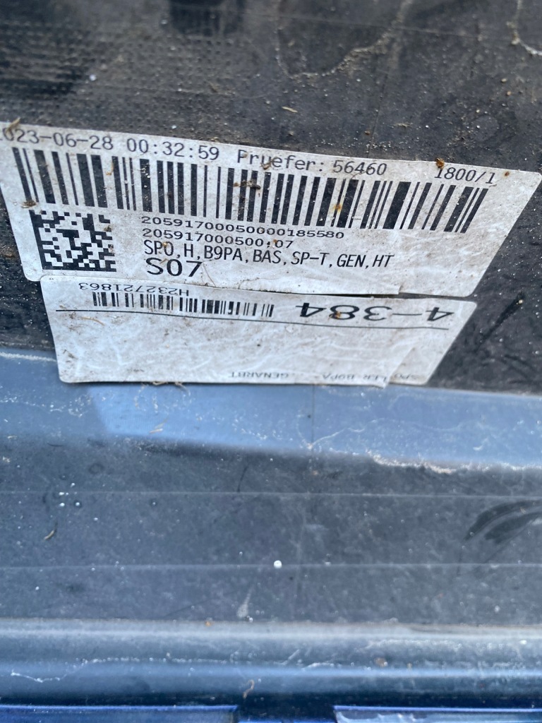 Бампер задний задняя audi a4 b9 рестайлинг  19- с Разборки