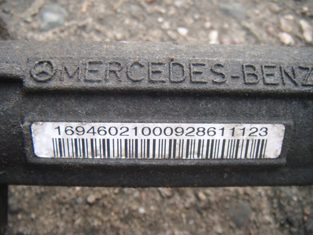 фото №5, Mercedes a w169 lift 08- 1.5 трансмиссия рулевая рейка a1694602100