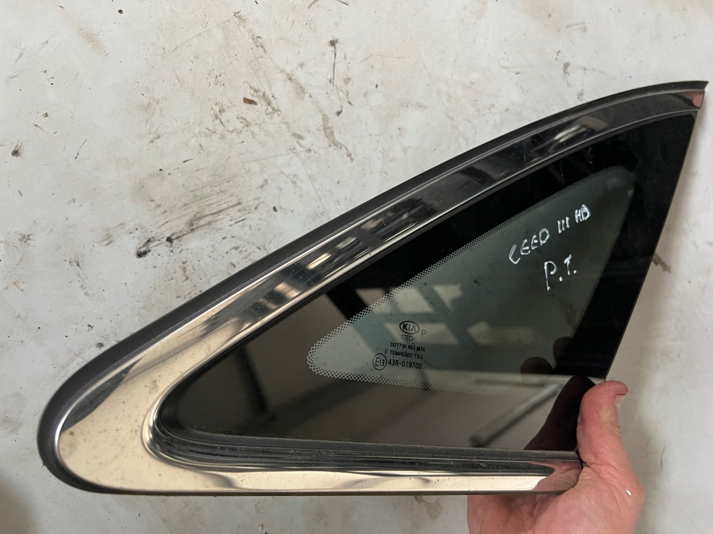 фото №8, Kia ceed 3 iii hb 18- скло кузовна правий задня 87820-j7100