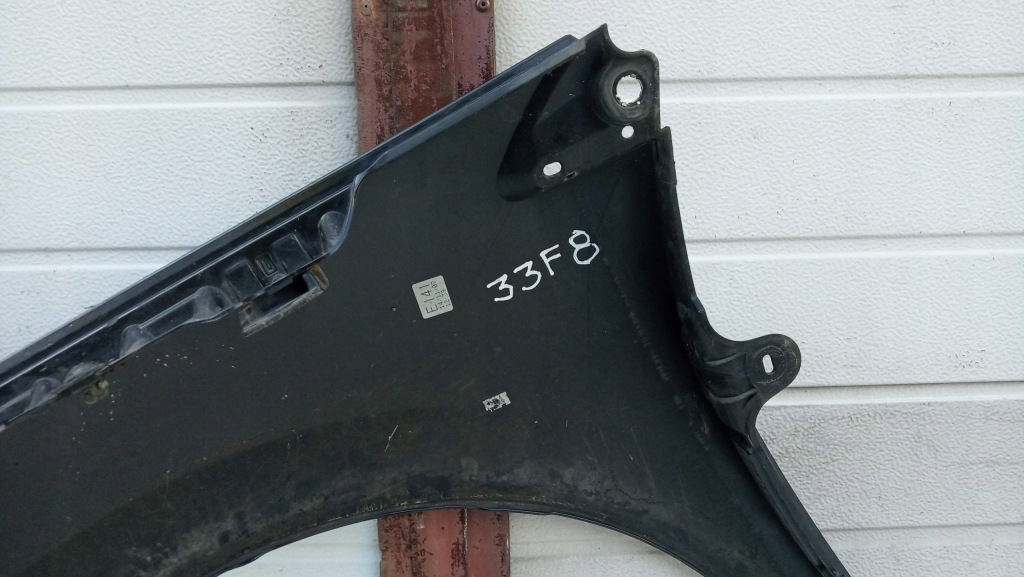 фото №10, Крыло правый перед передний 9656738480 peugeot 308 i t7 чёрный