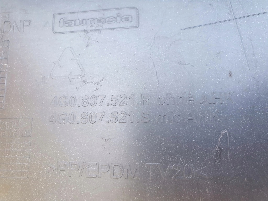 Диффузор бампера audi a6 c7 4g0807521 ahk Недорого