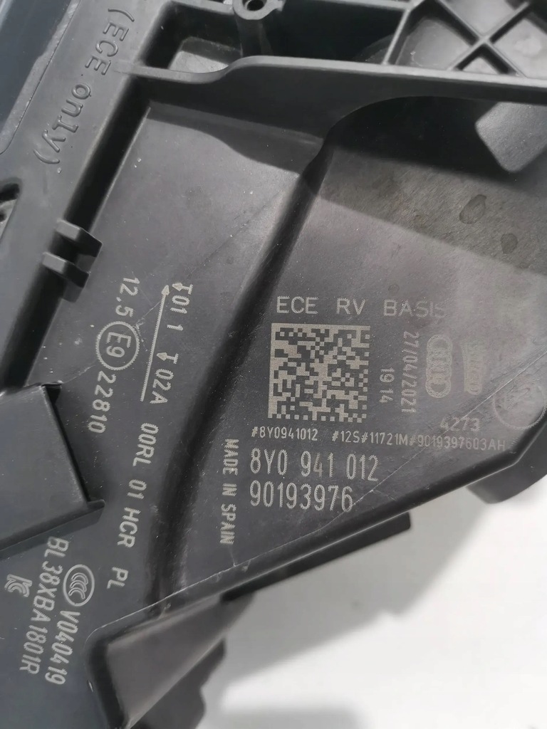 фото №10, Audi a3 8y лампа права перед передня full led ідеальний стан !!!