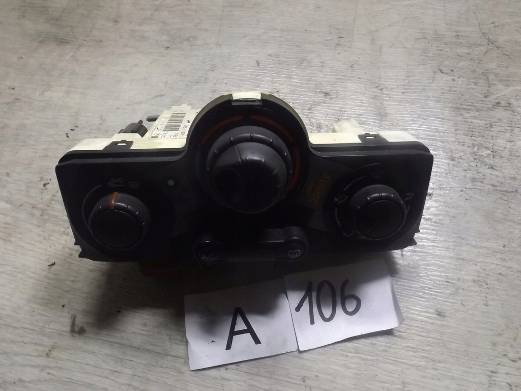 фото №1, Панель управление вентиляция кондиционера renault megane ii 69420001
