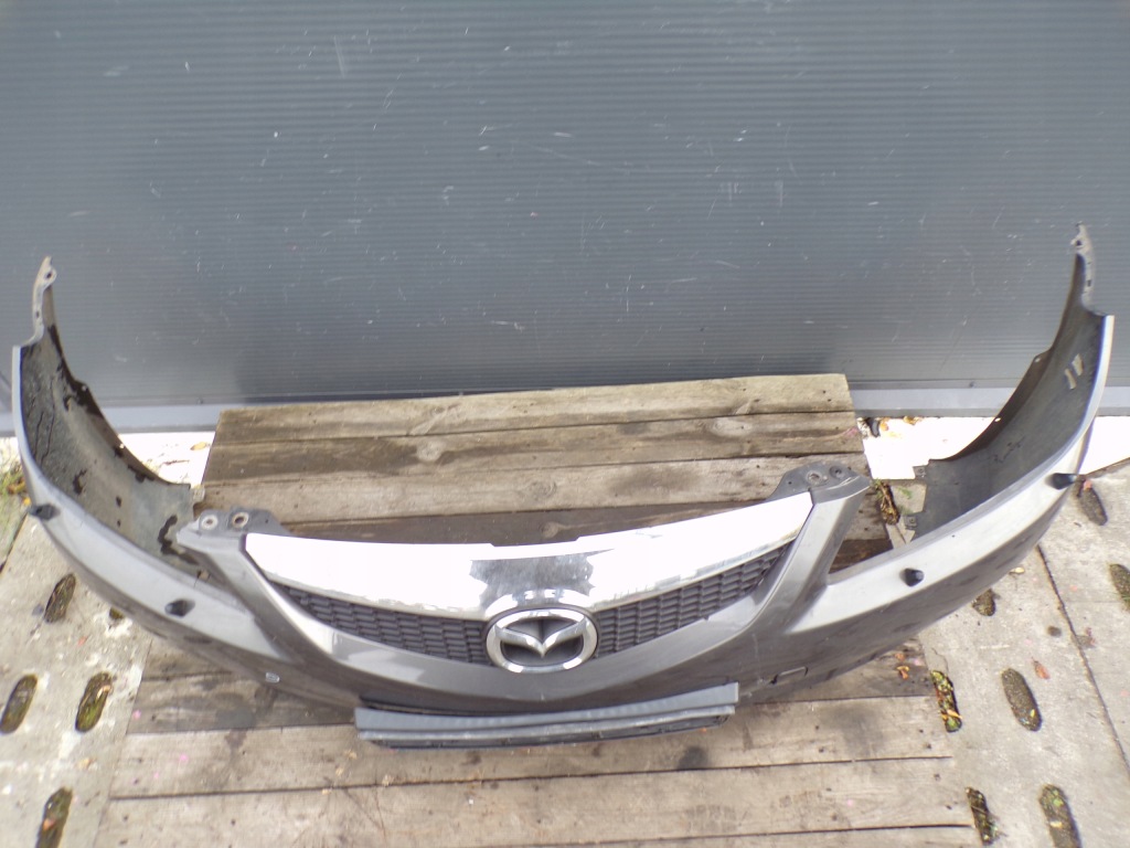 фото №6, Бампер передний перед mazda 6 gg lift омыватель 1