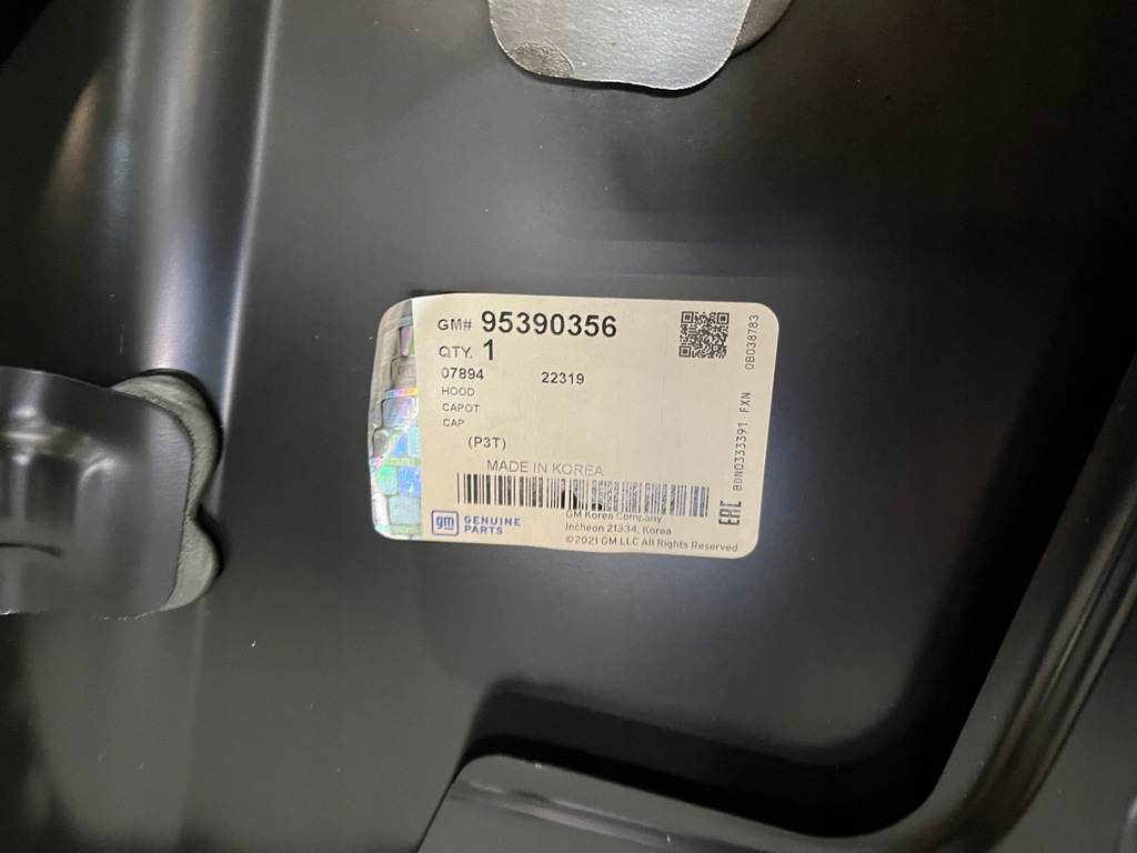 фото №5, Chevrolet trax капот