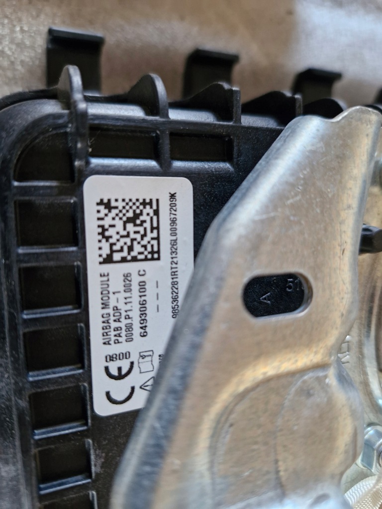 фото №5, Подушка воздушная пассажира dacia sandero iii 649306100c подушка безопасности