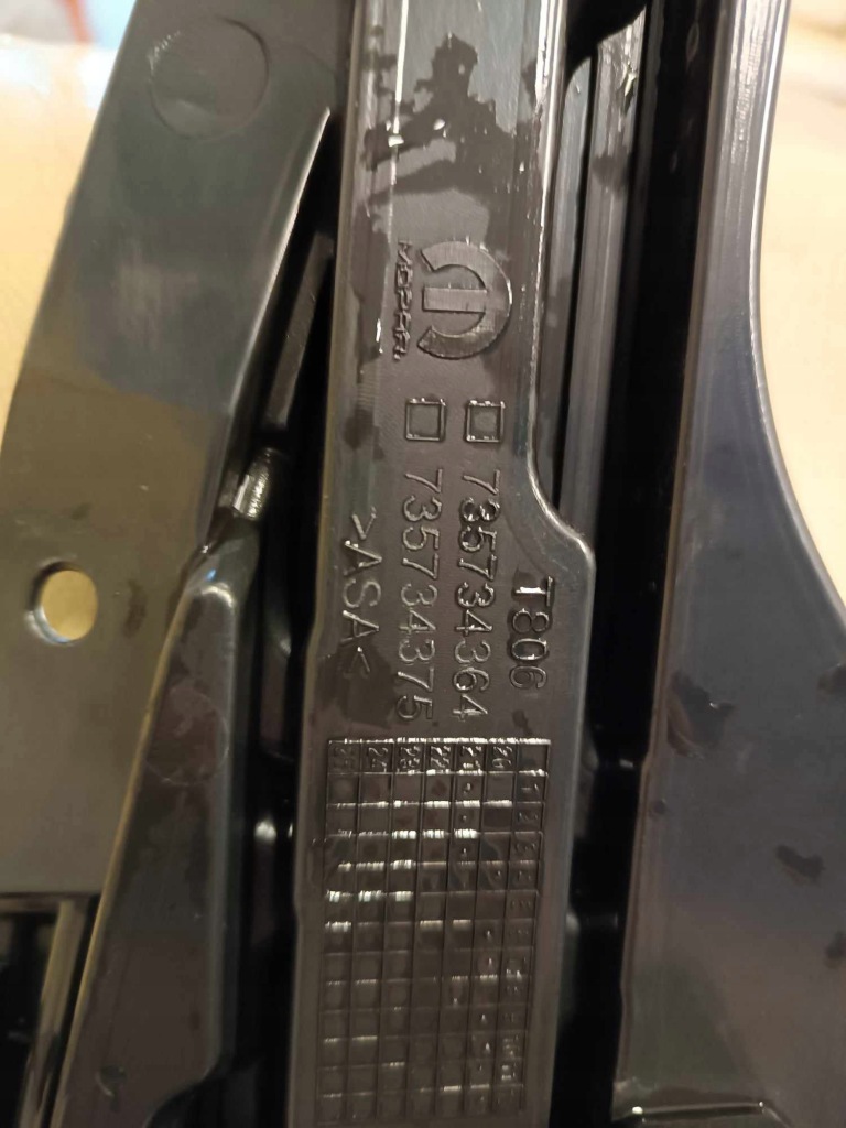 фото №8, Fiat tipo ii 2 lift решётка радиатора решётка радиатора czarna tylko