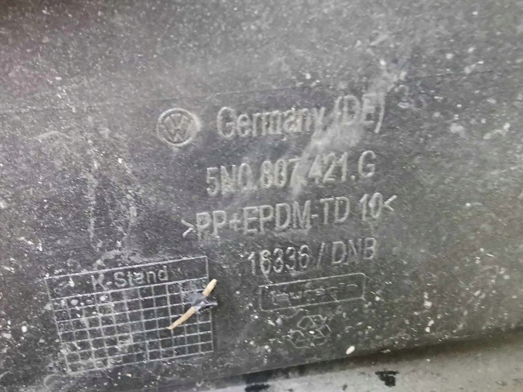 фото №9, Бампер задняя vw tiguan lift pdc 5n0 оригинальный номер 5n0807421g