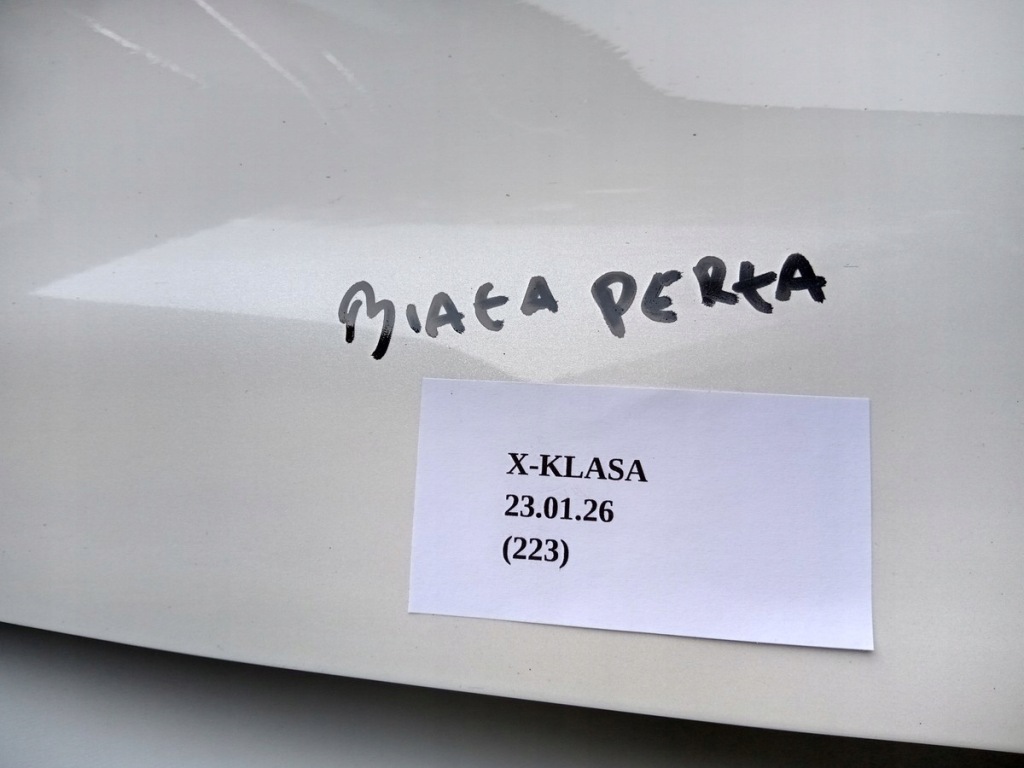 Капот крышка двигателя mercedes x klasa w470 x470 с Разборки