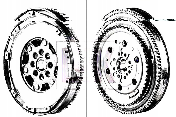 фото №12, Luk колесо двухмассовый opel combo/corsa/meriva 1,3 cdti 04-