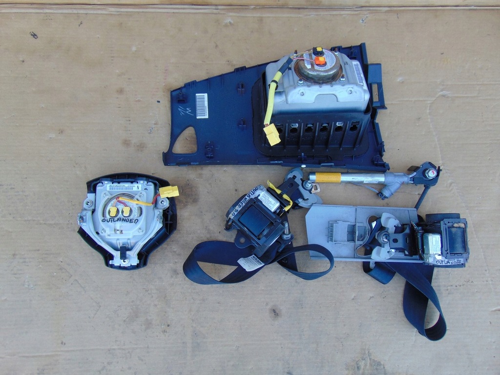 фото №8, Подушки безопасности подушка безопасности натяжители mitsubishi outlander ii