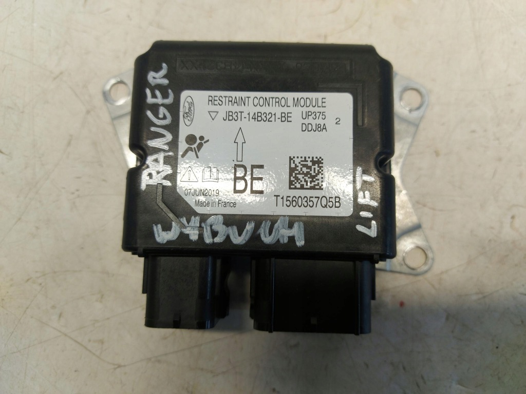 фото №1, Ford ranger iv lift модуль блок управления подушек wybuch jb3t-14b321-be