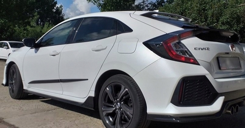 фото №5, Накладки дверні бічний na двері honda civic 17-23