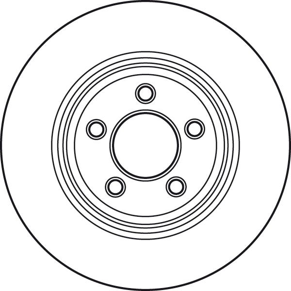 Купити Диск гальмівна trw
