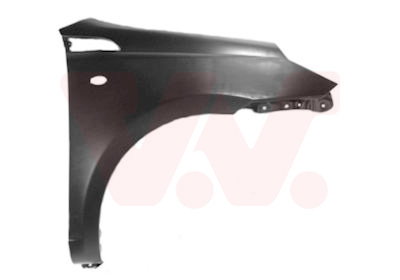 фото №1, Крыло перед правый chevrolet aveo 08-11r hb