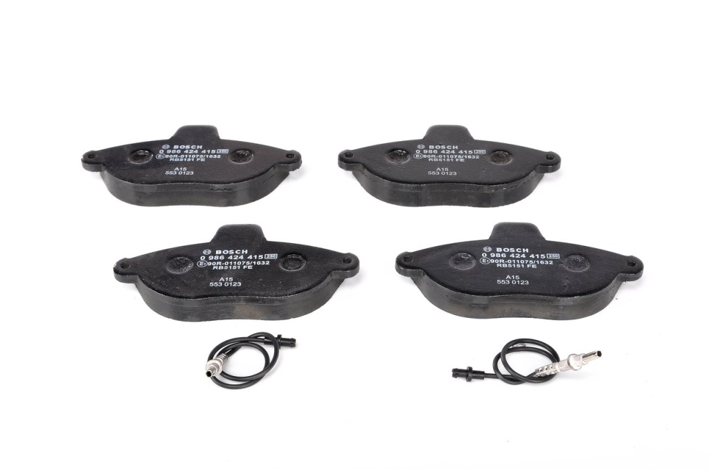 фото №1, Bosch тормозные колодки тормозные citroen перед jumpy/scudo/expert 97- с датчиком