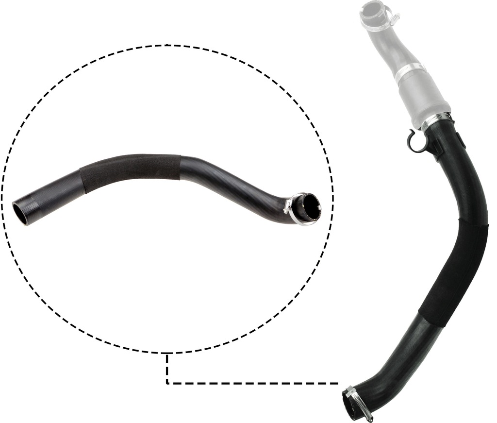 фото №1, Шланг интеркулер ford transit 2,2tdci