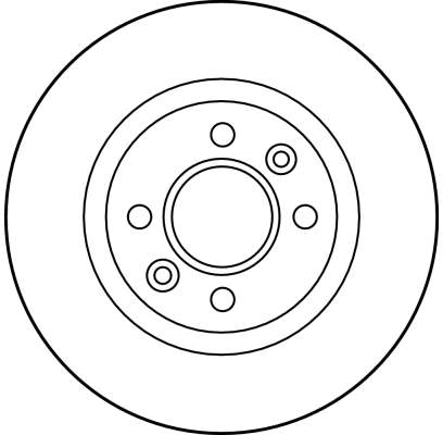 фото №1, 2x trw диск гальмівний. renault 25 84-92 df1017