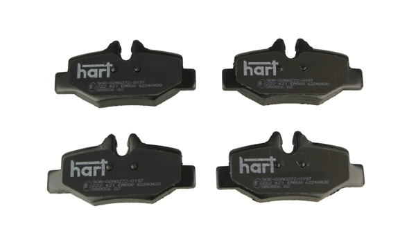 222421 hart тормозные колодки тормозные /t/vito 03- hart Цена