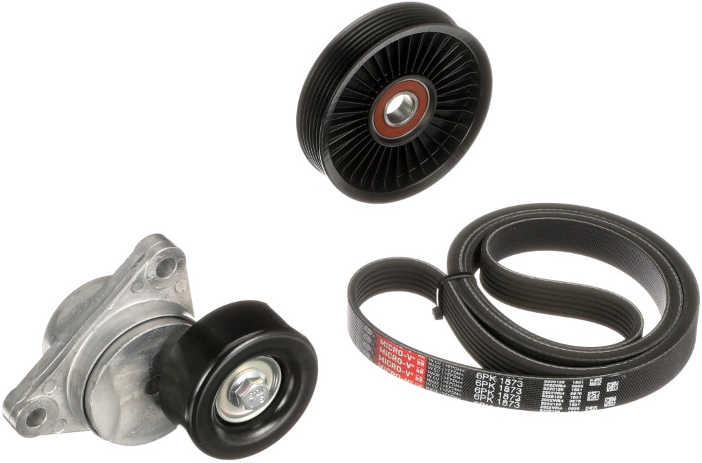 фото №3, Gates набор ремни многоручейковых с ролики chevrolet aveo kalos