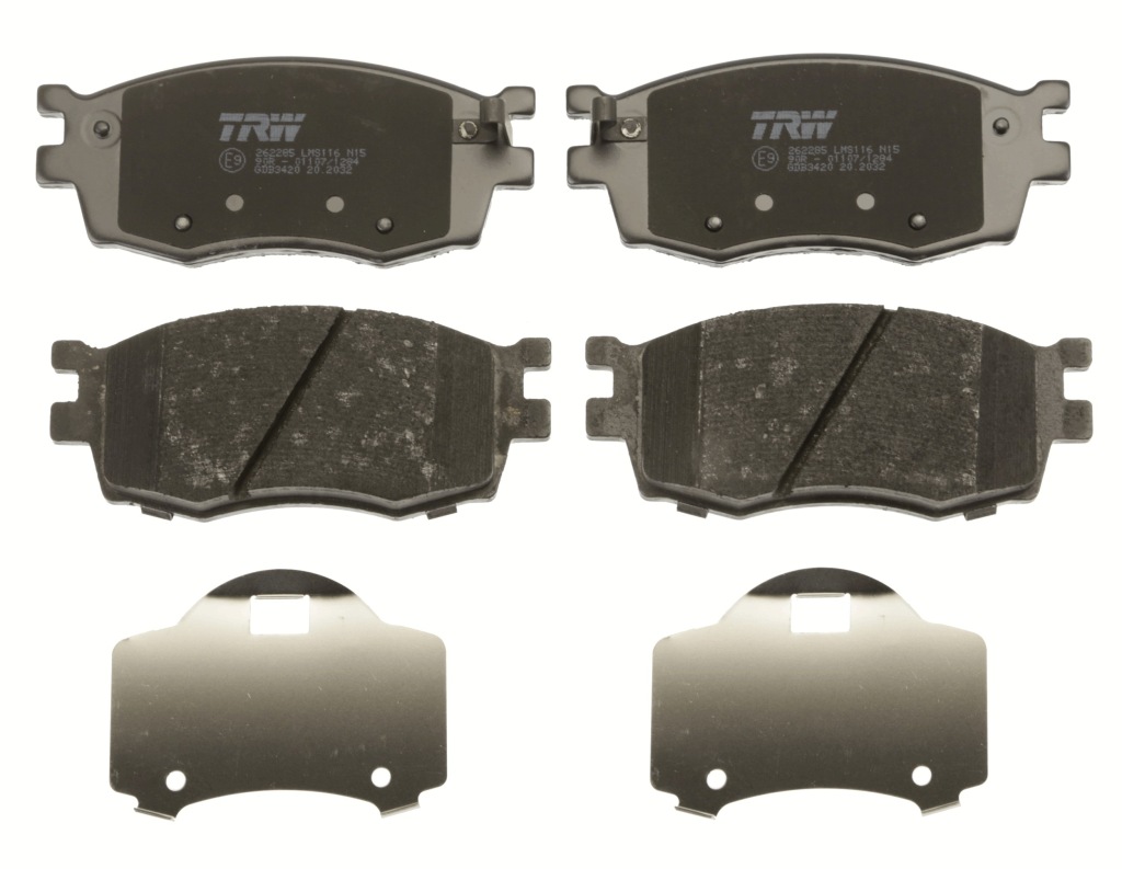 фото №3, Тормозные диски тормозные колодки trw перед hyundai accent iii-256mm