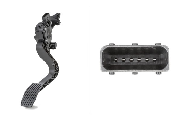 фото №1, Педаль газа fiat doblo 1,3mjt 16-