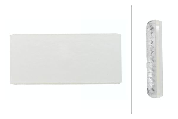 Купить Фонарь  отражающий hella 8ra004 412-011