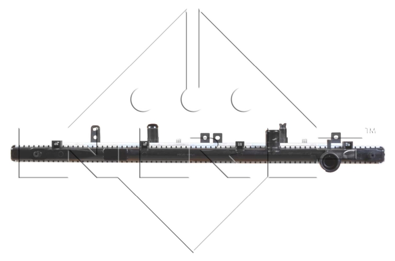 фото №16, Радіатор двигуна honda honda fit 1.5 ivtec 02-200