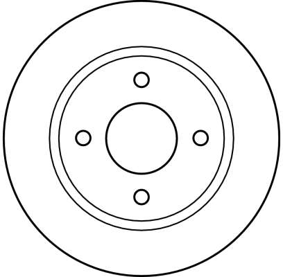 фото №1, Df2611 диск гальмівна trw df2611 диск гальмівна