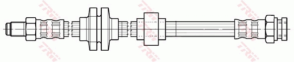 фото №1, Trw phb600 шланг тормозной гибкий