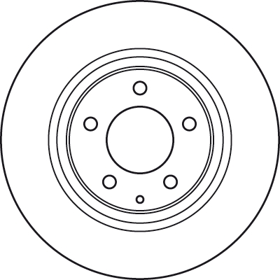 фото №1, Trw диск тормозная mazda задняя rx-8 1,3 03-12
