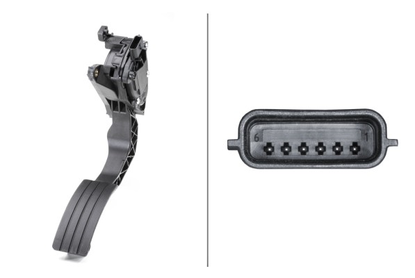 фото №1, Датчик, положение педали газа