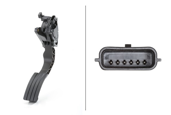 фото №1, Педаль газа renault logan 1,2 13-