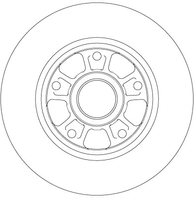 фото №3, Диск гальмівний. renault megane iii 08- задня