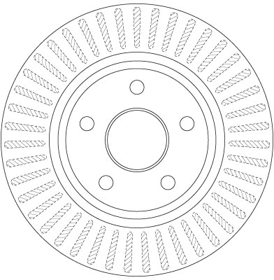 Купить Диск тормозная перед левый/правый jeep commander, grand cherokee ii, grand