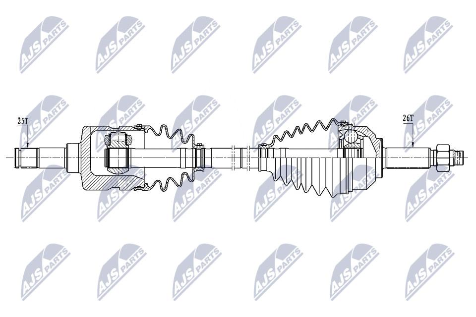 фото №5, Приводной вал приводная npw-ch-104 nty