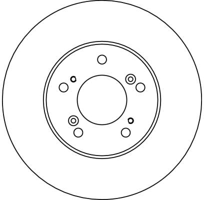 фото №1, 2x trw диск тормозной. honda hr-v 99-05 df4028