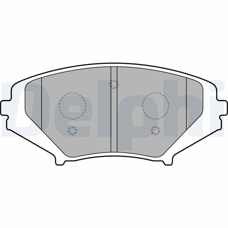 фото №2, Тормозная колодка тормозной kpl. delphi lp1867