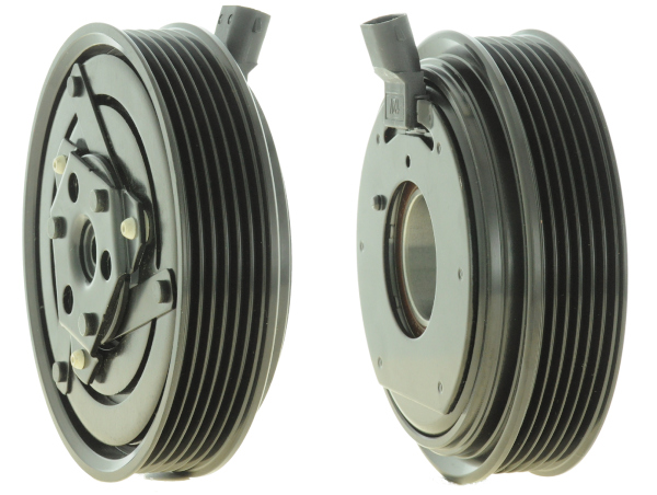 фото №1, Сцепление компрессор кондиционера renault. nissan delphi cvc v6 129-125mm aca