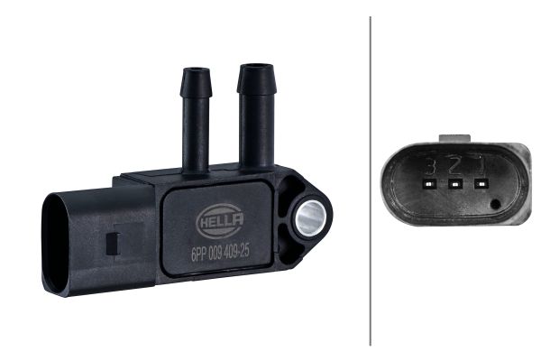 фото №1, Датчик давления выхлопных газов vag