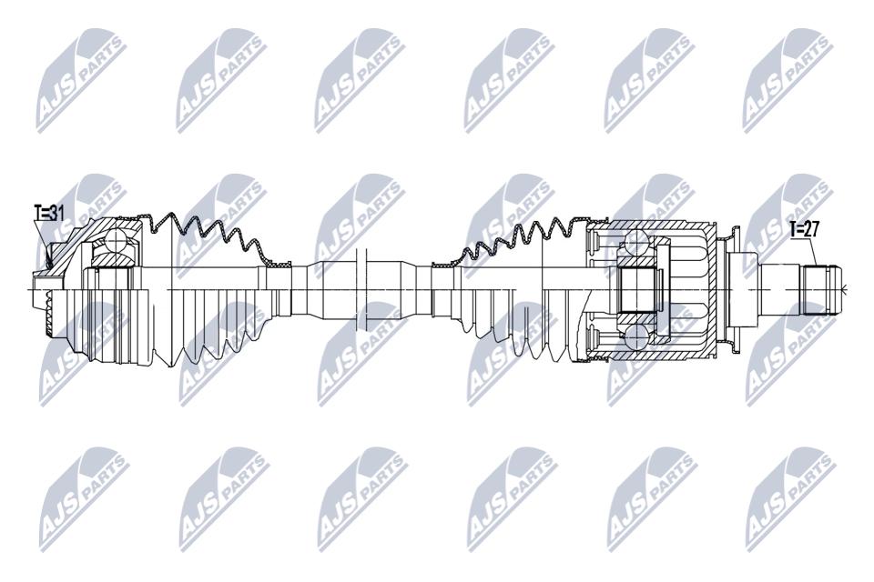 фото №5, Nty npw-bm-182 wał привідний