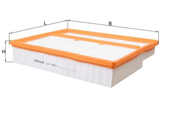 Купити Knecht фільтр повітря lx439/1