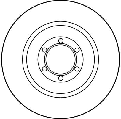 фото №1, Тормозные диски тормозные задняя trw df1707
