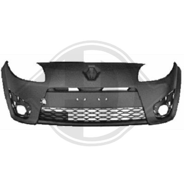 фото №4, Бампер do renault twingo gt+dynamique 07-11