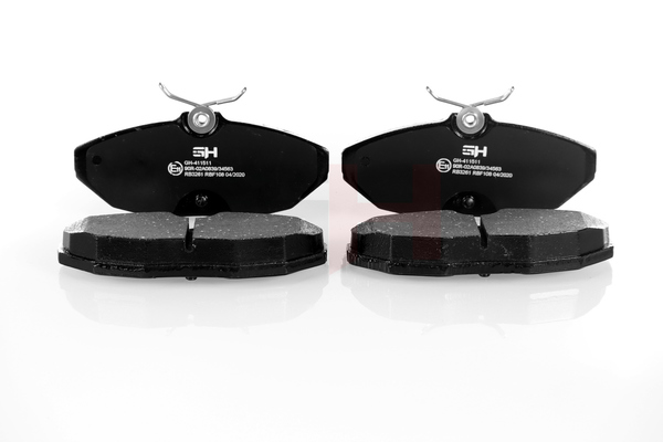 фото №1, Gh gh-411511 набір гальмівних колодок гальмівних, гальма дискові
