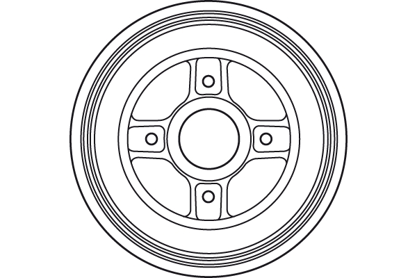 фото №1, Барабан тормозной задняя renault twingo ii 1.2/1.5d 03.07-